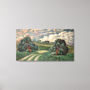 Toile Paysage de Fauve