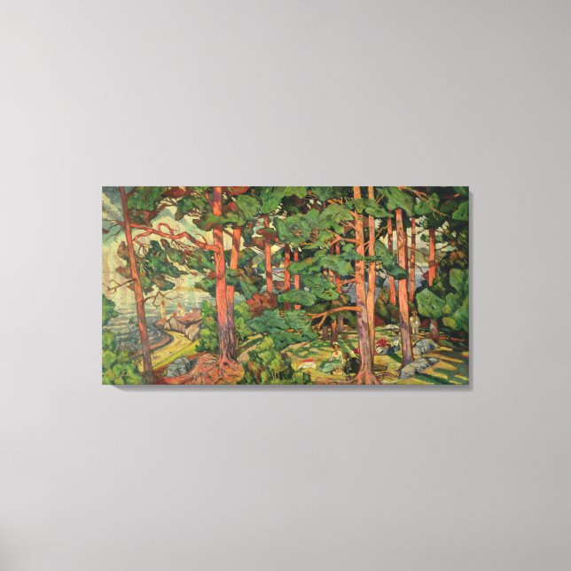 Toile Paysage de Fauve, 1910 (Recto)