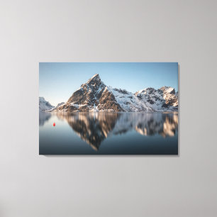 Toile Paysage de la montagne Lofoten