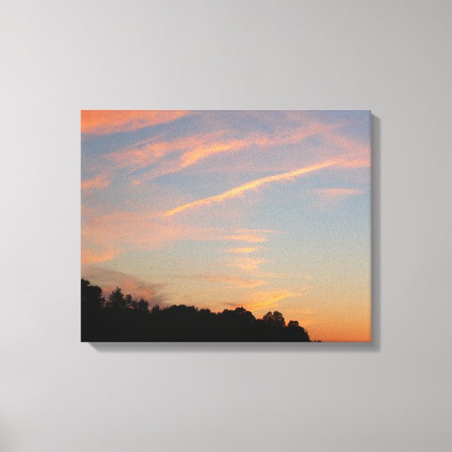 Toile Paysage d'Elkridge Sunset Maryland (Recto)