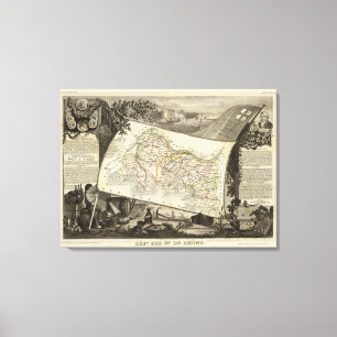 Toile Paysage et villes