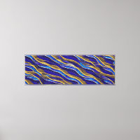 Paysage marin abstrait Vagues fracturées 33