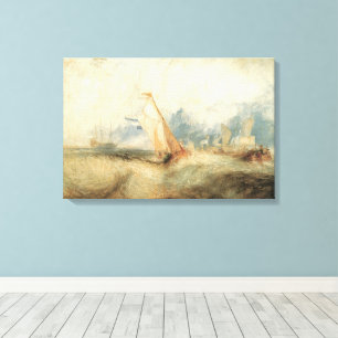 Toile Paysage marin de navire maritime vintage par Josep