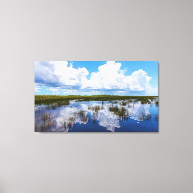 Toile Paysage naturel des Everglades (Recto)