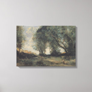 Toile Paysage (par Camille Corot)