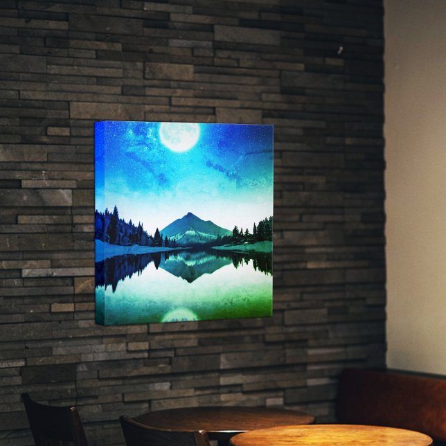 Toile Paysage sous la lumière de la Lune (Créateur téléchargé)