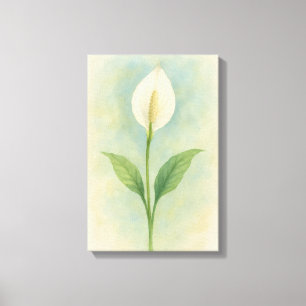 Toile Peace Lily