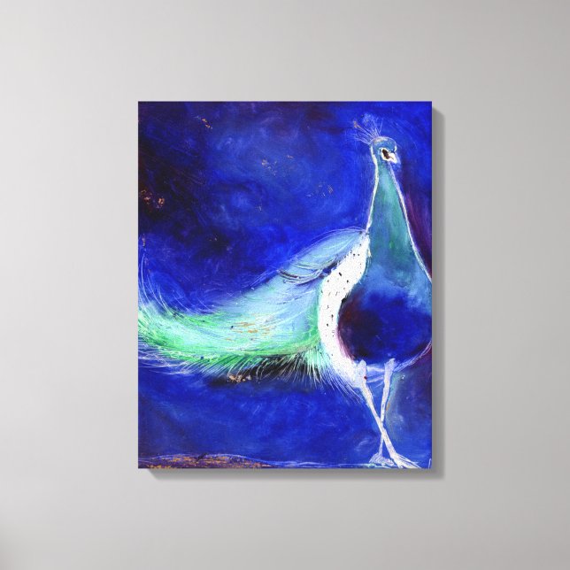 Toile Peacock Blue 2013 (Recto)