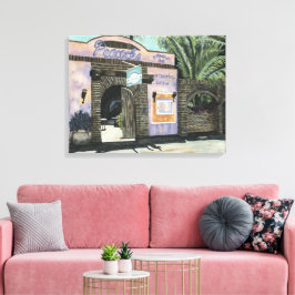 Toile Peacocks Restaurant Peinture Cabo San Lucas