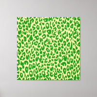 Peau Poster de animal Verte De Leopard - Art