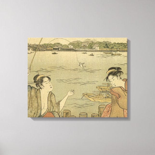 Toile Pêcheurs Japonais (Recto)