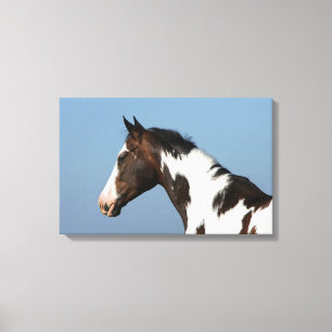 Toile Peignez le Headshot 1 de cheval