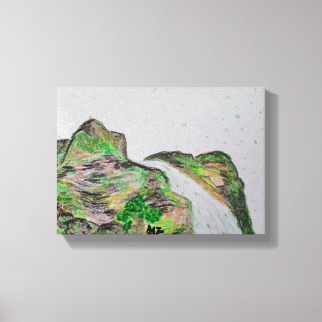 Toile Peinture à l'huile Pastel en Canvass (Recto)