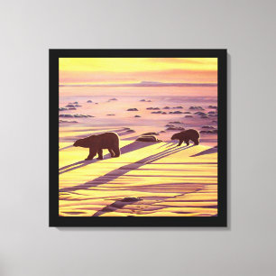 Toile Peinture à l'ours polaire Imprimantes et affiches