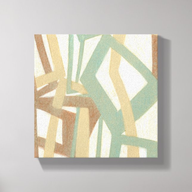 Toile Peinture à main levée par Norman Wyatt (Recto)