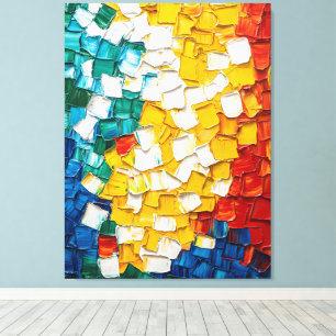 Toile Peinture Abstraite à l'huile