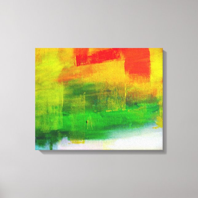 Toile Peinture Abstraite contemporaine (Recto)