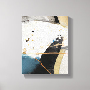 Toile Peinture Abstraite Peinture noir Neutres