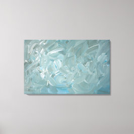 Toile Peinture Abstraite ton bleu