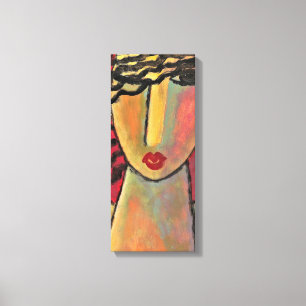 Toile Peinture acrylique Abstraite de la femme enceinte