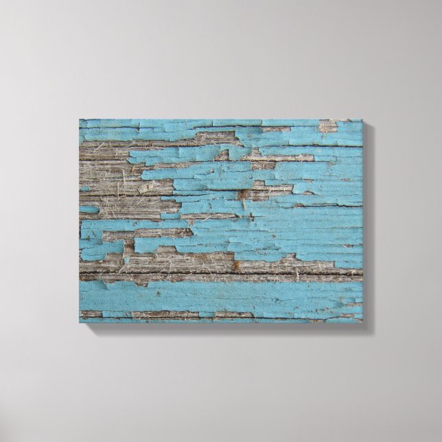 Toile Peinture bleue Peinture (Recto)
