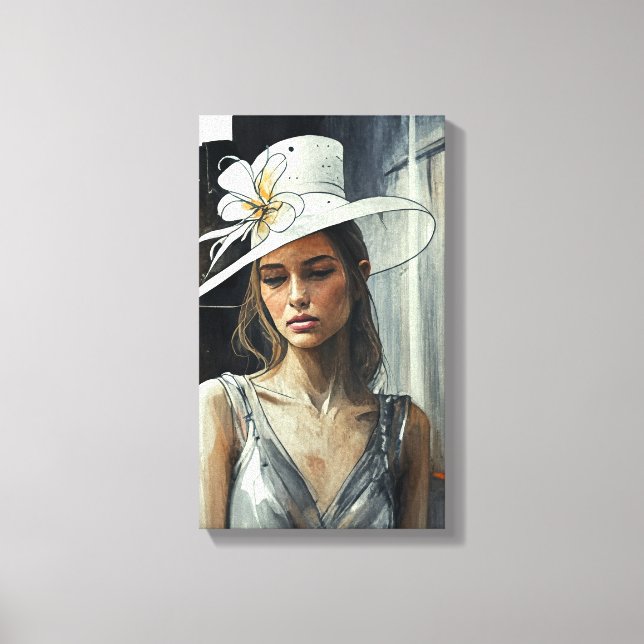 Toile Peinture Casquette du Kentucky Derby (Recto)