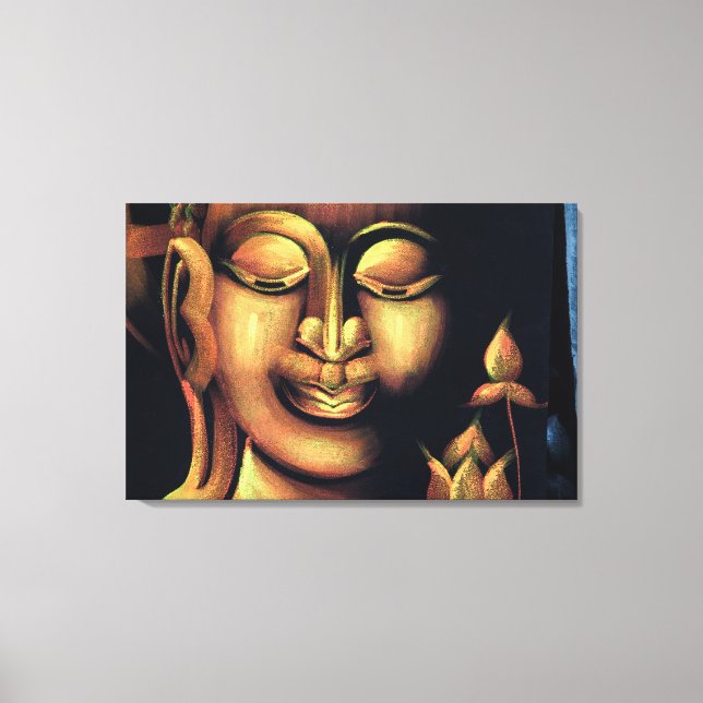 Toile Peinture de Bouddha (Recto)