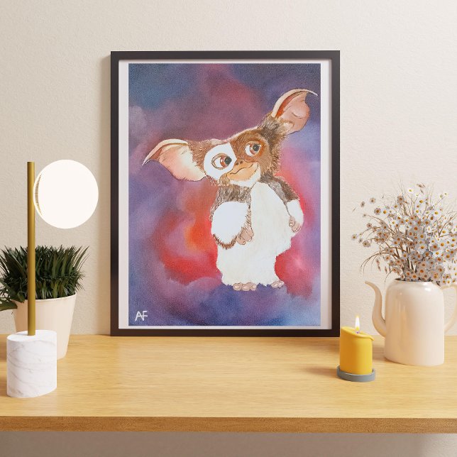 Toile Peinture de créature orientale par Alfred Fox (Not Actual Size)