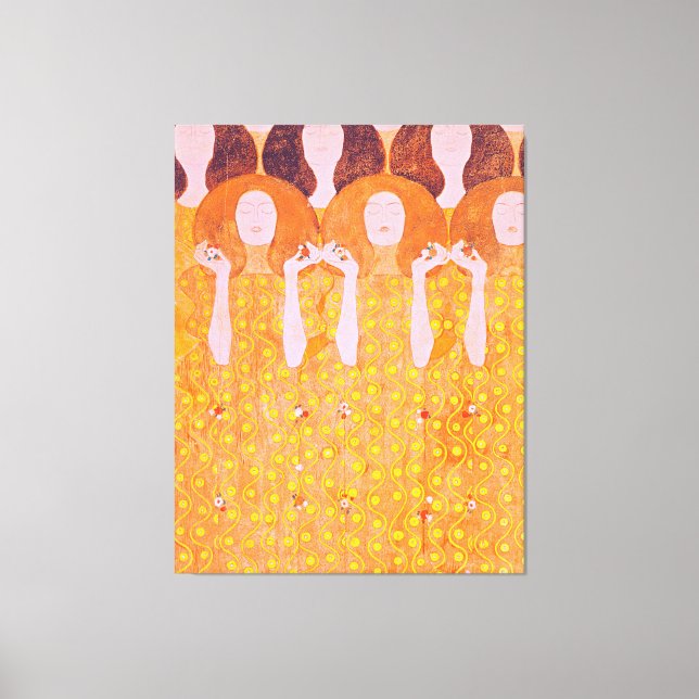 Toile Peinture de Gustav Klimt (Recto)