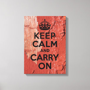 Toile Peinture de la grange rouge Peinture garder le cal