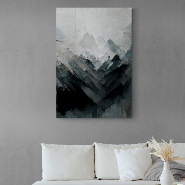 Toile Peinture de paysage méditative "Tranquil Cay". Can (Créateur téléchargé)