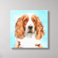Peinture d'espagnol Welsh Springer - Art original
