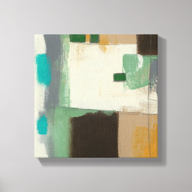 Toile Peinture expressionniste avec pointes de brosse lo (Recto)