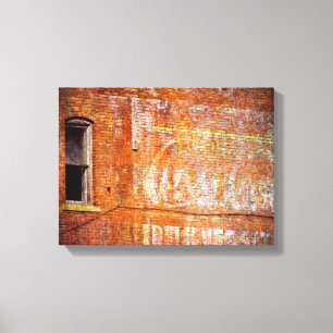 Toile Peinture fanée, panneau fantôme