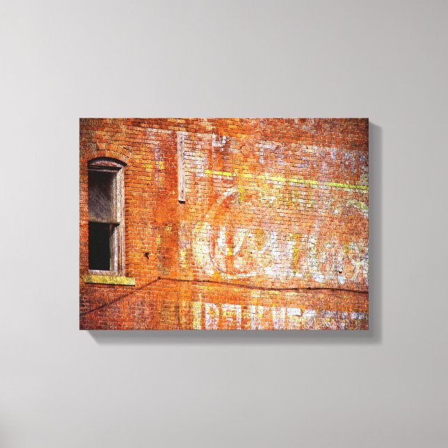 Toile Peinture fanée, panneau fantôme (Recto)