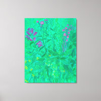 Peinture florale à fleurs Fleurs sauvages du Nord