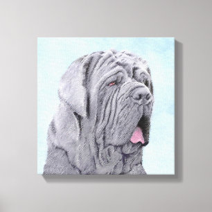 Toile Peinture Mastiff Neopolitan - Art Chien original