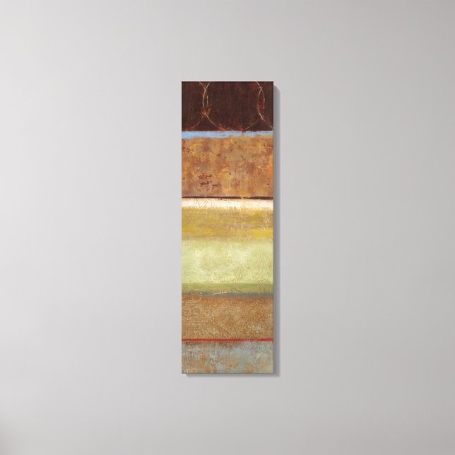 Toile Peinture moderne dans les tons de terre par Norman (Recto)