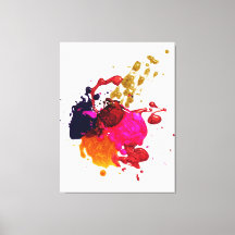 Peinture multicolore