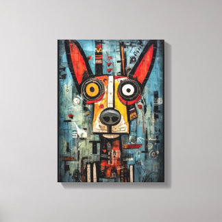 Toile Peinture murale Abstraite personnalisée Portrait d
