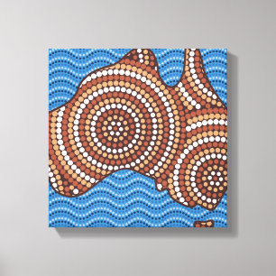 Toile Peinture par points en Australie