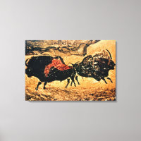 Peinture rocheuse de bison, c.17000 av.