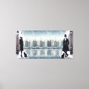 Toile Peintures d'Amsterdam & modèles de mode moderne