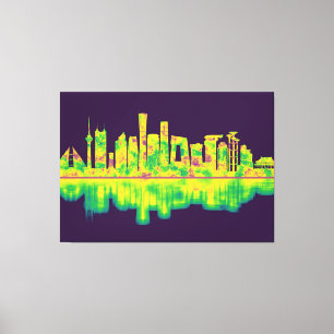 Toile Pékin Chine Skyline