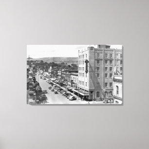 Toile Pendleton, photographie de vue de rue principale