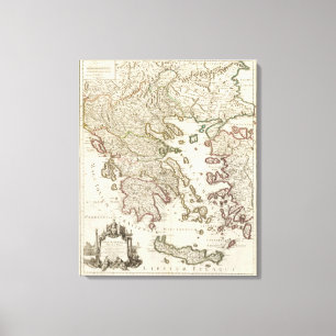 Toile Péninsule balkanique, Grèce, Macédoine