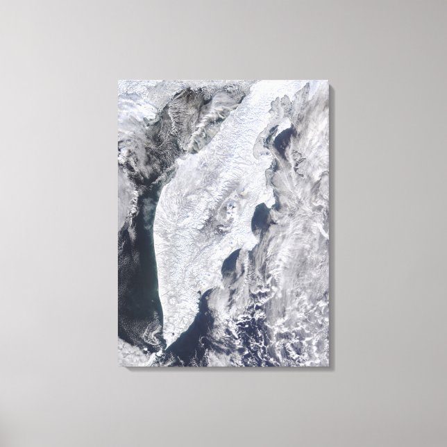 Toile Péninsule du Kamchatka, Russie orientale 2 (Recto)