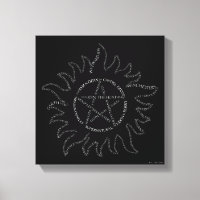 Pentagramme de typographie surnaturelle