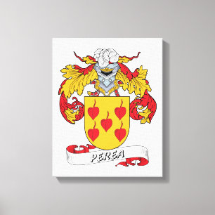 Toile Perea Family Crest