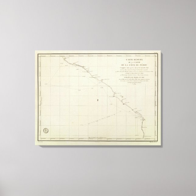 Toile Pérou, Chili (Recto)